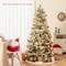 Edge Collections - Pre-Lit Artificial Christmas Tree with Realistic Foliage - 1 Piece